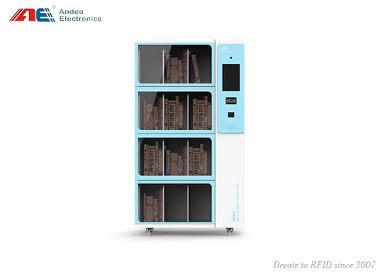 Il lettore della biblioteca di MINI Smart Bookcase RFID 24 ore di libri verifica